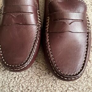 Eastland Women's Burgundy Leather Penny Loafers